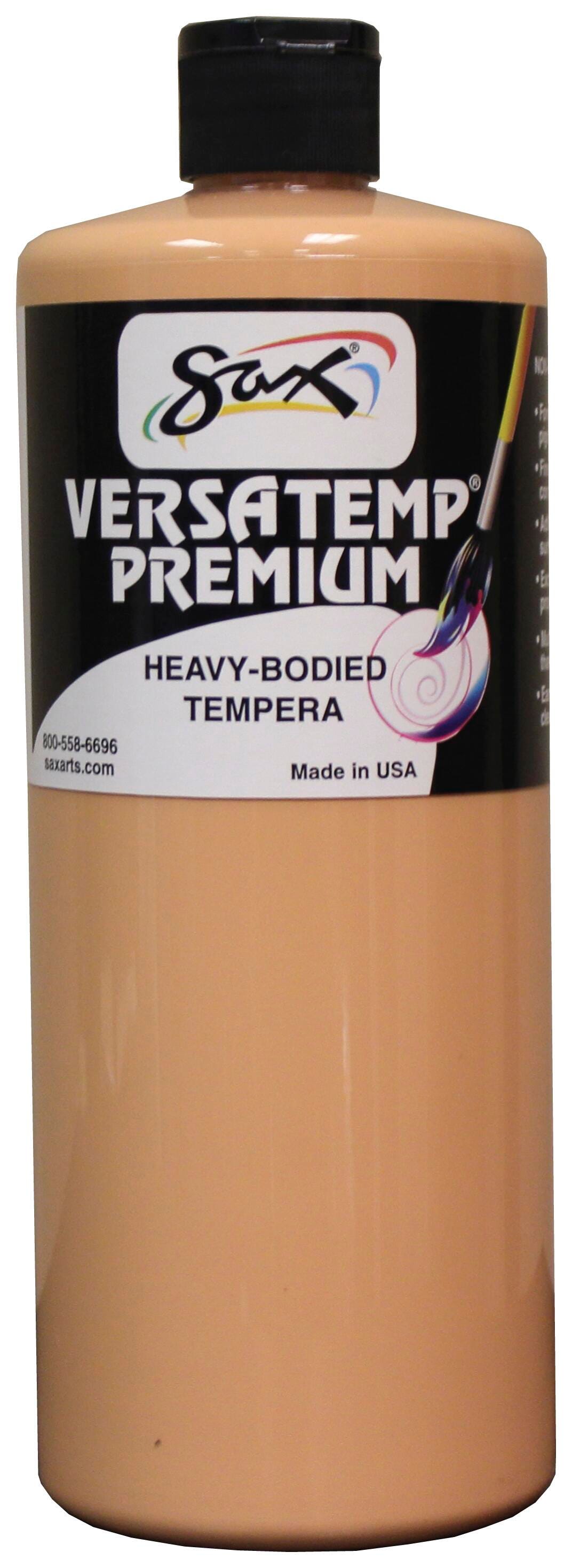 Sax Versatemp Premium Heavy-Bodied Tempera Paint, 1 Quart, Peach 1592717